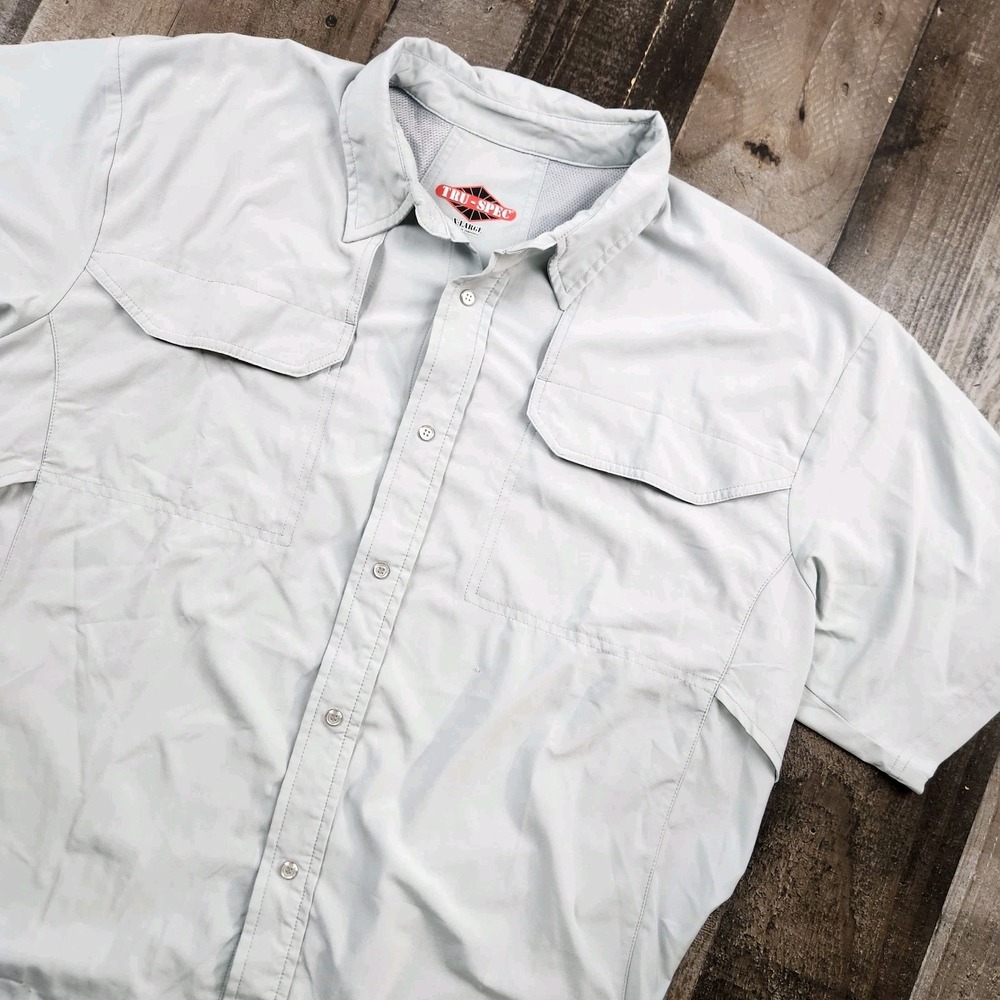 Mens Tru-Spec size XL Polyester‎ Button Front Tactical Shooting Shirt